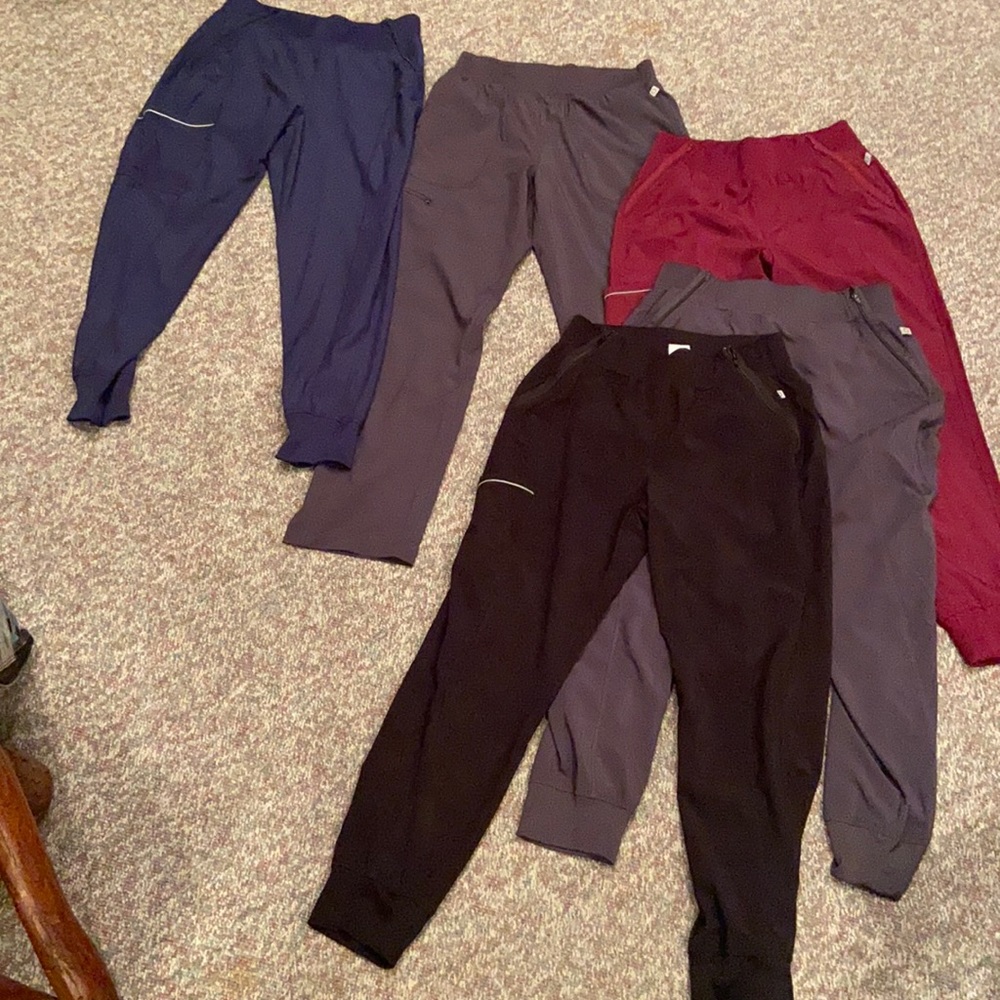 LOT of FIVE Cherokee infinity scrub pants